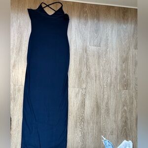 Elegant Navy Blue Women's Skirt